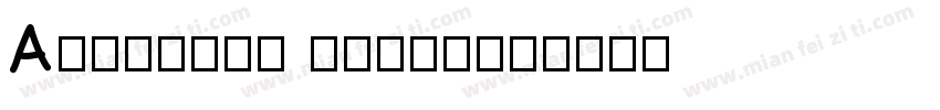 ARMingB5 Heavy字体转换